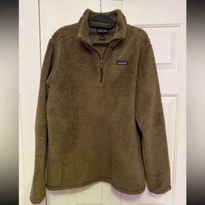 Patagonia Brown Zip Up Fleece Sweater
